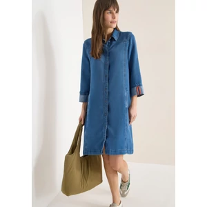 Kép 1/6 - Ruha - Washed Denim Look Dress 2602