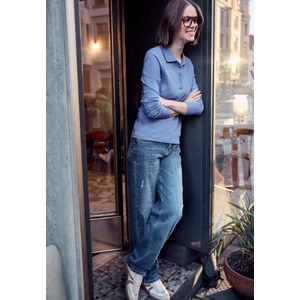 Kép 4/6 - Póló - LTD QR_Studio_rib polo shirt w 2602