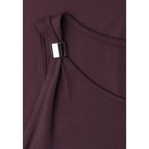 Kép 4/5 - Ruha - Sleeveless Dress with buckle d - 2606