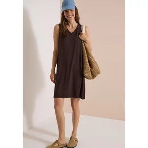 Kép 3/7 - Ruha - Solid Jersey Dress - 2606