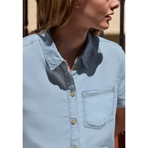 Kép 7/7 - Blúz-Ing - LTD QR Studio_Denim Blouse,lig - 26FS