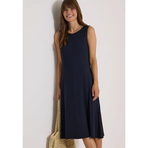 Kép 1/7 - Ruha - Jersey Sleeveless Solid Dress - 2607