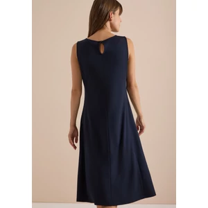 Kép 2/7 - Ruha - Jersey Sleeveless Solid Dress - 2607