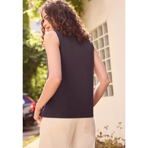 Kép 2/6 - Póló - Studio_Asymmetric top w.deco d - 2607