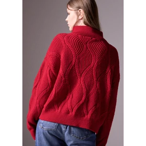 Kép 3/6 - chunky cable sweater