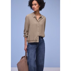 Kép 1/6 - Blúz - Shirtcollar blouse w elastic h 2602