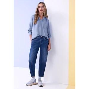 Kép 4/6 - Blúz - Melange tunic blouse w frill 2602