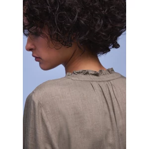 Kép 3/6 - Blúz - Melange tunic blouse w frill 2602
