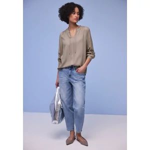 Kép 4/6 - Blúz - Melange tunic blouse w frill 2602