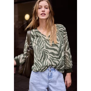 Kép 1/6 - Blúz-Ing - Vneck Chiffon tunic blouse w g 2603