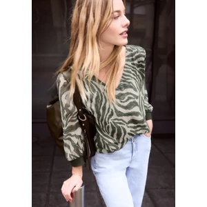 Kép 3/6 - Blúz-Ing - Vneck Chiffon tunic blouse w g 2603