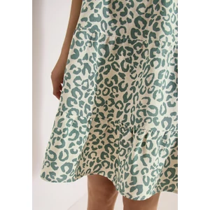 Kép 7/7 - Ruha - LI/CV_Printed Layer Dress - 2605