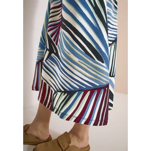 Kép 7/7 - Szoknya - Midi Skirt Multicolor AOP - 2605
