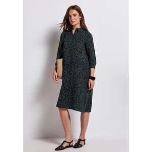 Kép 4/6 - Ruha - EOS_Muslin_Shirt Dress_AOP 2506