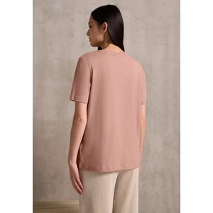 Kép 3/6 - Póló - basic partprint shirt 2505