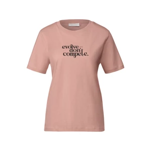 Kép 5/6 - Póló - basic partprint shirt 2505