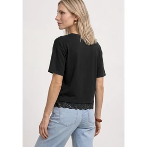 Kép 2/5 - Ing - short shirt w.lace bottom - 2606
