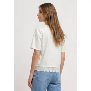 Kép 2/5 - Ing - short shirt w.lace bottom - 2606