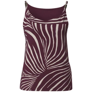 Kép 4/6 - Ing - printed v-neck top w.deco deta - 2606