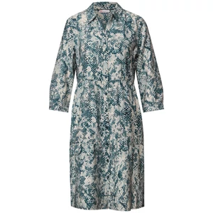 Kép 5/6 - Ruha - Shirt collar Tunic Dress_AOP 2507