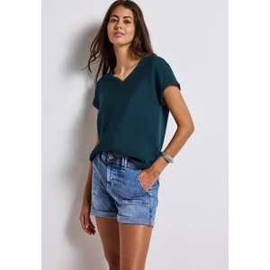 Kép 4/6 - Ing - mat-mix v-neck shirt 2507