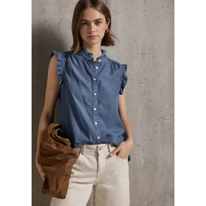Kép 1/6 - Blúz-Ing - Studio Style Ruffle Blouse,Med 2507