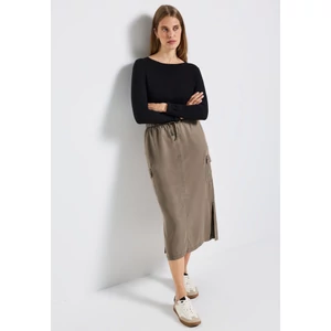 Kép 4/6 - OTLT Szoknya - washed Cargo skirt_solid 2507