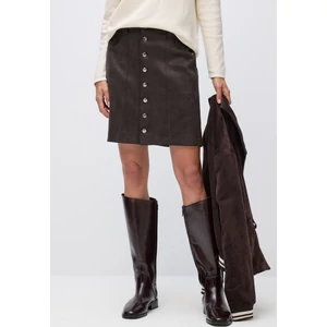 Kép 1/6 - OTLT Szoknya - Button through Velours skirt_s 2509 WS02