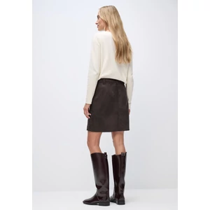 Kép 3/6 - OTLT Szoknya - Button through Velours skirt_s 2509 WS02