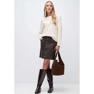 Kép 4/6 - OTLT Szoknya - Button through Velours skirt_s 2509 WS02