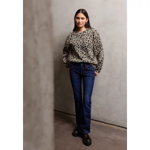 Kép 4/6 - Pulóver - Studio Loose Fit Print Crewnec 2509 WS02