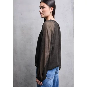 Kép 3/6 - Blúz-Ing - Printed Chiffon tunic blouse w 2509 WS02