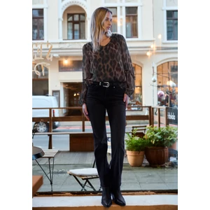 Kép 4/6 - OTLT Blúz-Ing - Chiffon tunic blouse w frill 2512