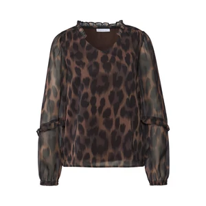 Kép 5/6 - OTLT Blúz-Ing - Chiffon tunic blouse w frill 2512