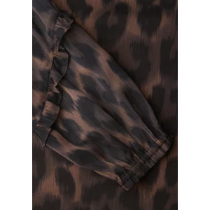 Kép 6/6 - OTLT Blúz-Ing - Chiffon tunic blouse w frill 2512