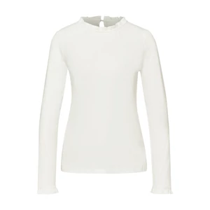 Kép 5/6 - Póló - LTD QR_Studio_frill neck basic 2601