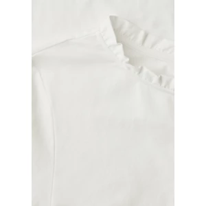 Kép 6/6 - Póló - LTD QR_Studio_frill neck basic 2601