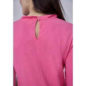 Kép 3/6 - Póló - LTD QR_Studio_frill neck basic 2601