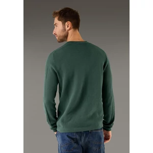 Kép 3/6 - Pulóver - Crewneck pullover with fine st 2602