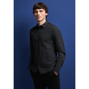 Kép 1/6 - ING - Poplin stretch AOP slim fit 2602