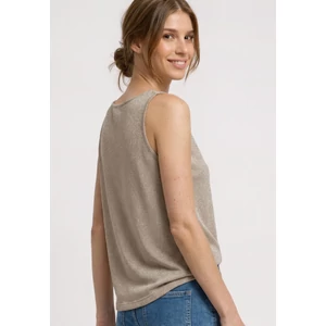 Kép 2/6 - Ing - shiny look v-neck top - 2606