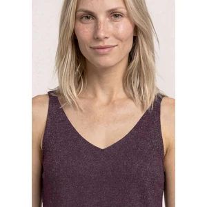 Kép 6/7 - Ing - shiny look v-neck top - 2606