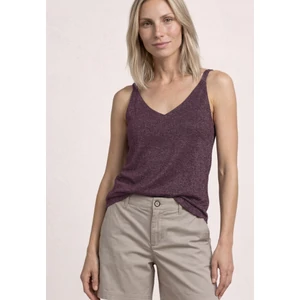 Kép 7/7 - Ing - shiny look v-neck top - 2606