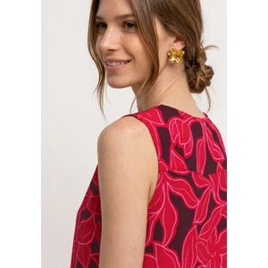 Kép 6/6 - Ing - printed mat-mix top w flap det - 2606