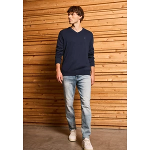 Kép 4/6 - Pulóver - LOS Basic knitted V-neck 2508