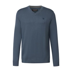 Kép 5/6 - Pulóver - LOS Basic knitted V-neck 2508