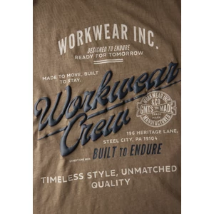 Kép 6/6 - Póló - Slub T-Shirt with huge front p 2508