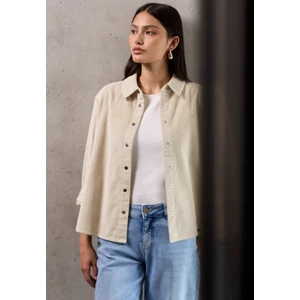 Kép 1/6 - Blúz-Ing - LTD QR Corduroy shirtcollar bl 2508 WS02