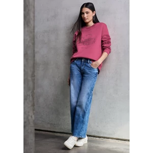 Kép 4/6 - OTLT Pulóver - Studio Loose Fit Print Crewnec 2509