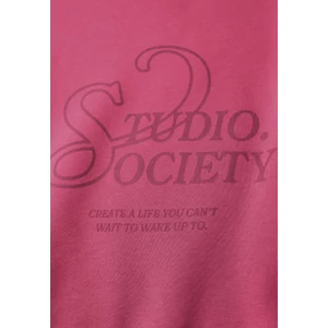 Kép 6/6 - OTLT Pulóver - Studio Loose Fit Print Crewnec 2509